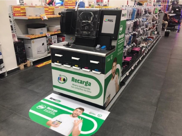RIS launches InkCenter cartridge refill service at MediaMarkt stores in Spain